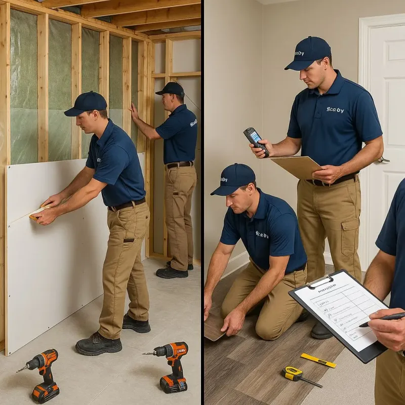 Repairs and Reconstruction process in Los Alamos, NM